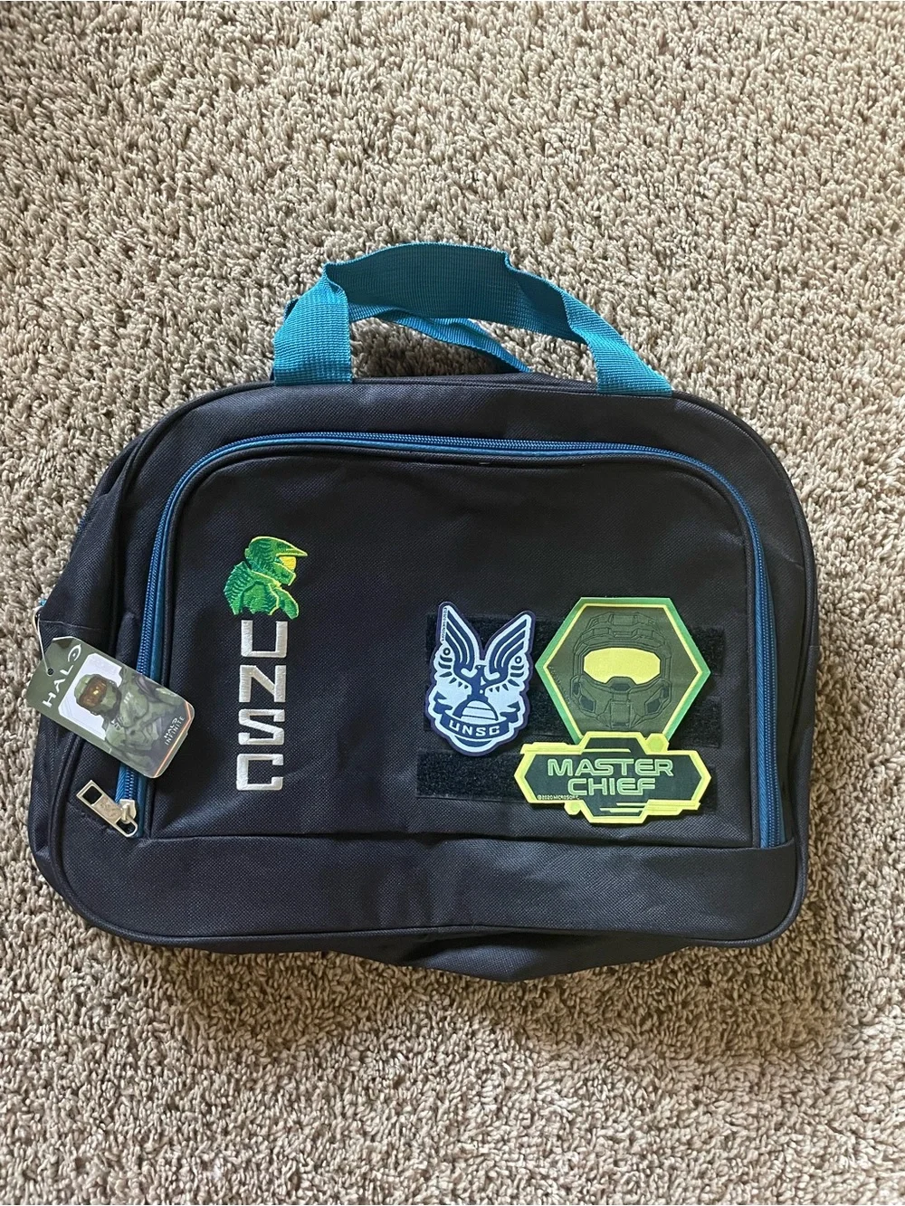 Halo Infinite UNSC Tactical Gear Messenger Bag With Patches 2020